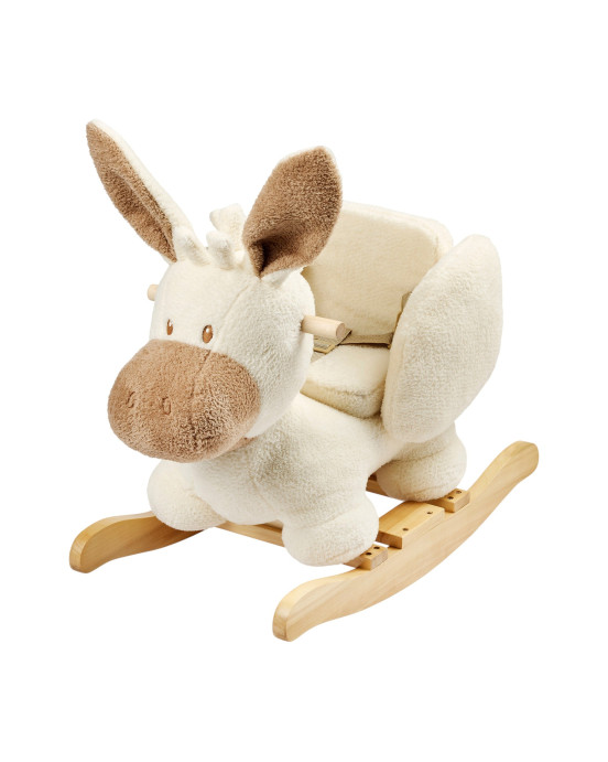 TEDDY. Κουνιστό γαϊδουράκι - εκρού