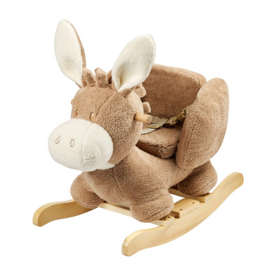 TEDDY. Κουνιστό γαϊδουράκι - μπεζ