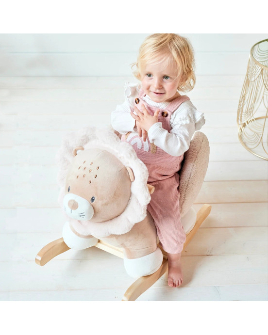 FLO, ERNEST & OLI. Κουνιστό λιονταράκι Ernest - καφέ