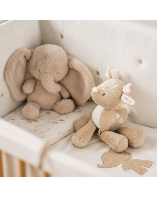 FANFAN. Λούτρινο μαλακό ελαφάκι (μπεζ)