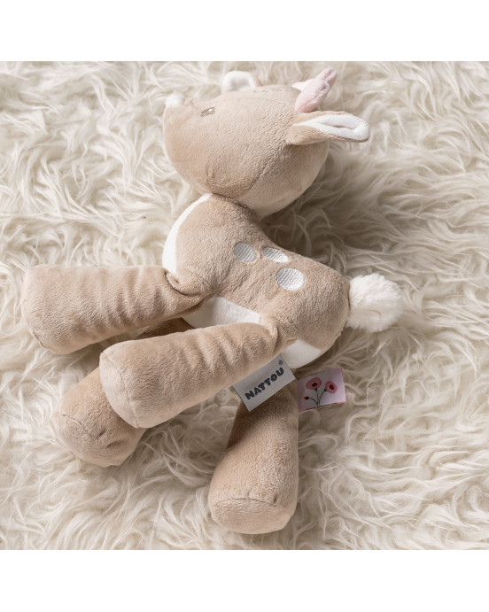 FANFAN. Λούτρινο μαλακό ελαφάκι (μπεζ)