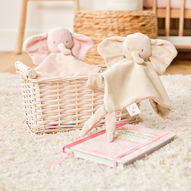 FANFAN. Υφασμάτινο ντουντού ελεφαντάκι (μπεζ)