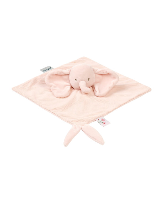 FANFAN. Υφασμάτινο ντουντού ελεφαντάκι (ροζ)