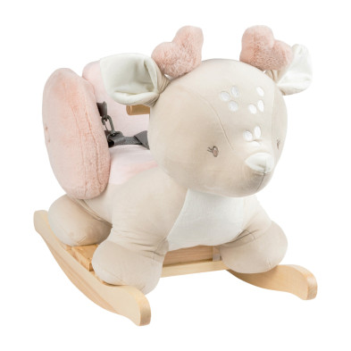 FANFAN. Κουνιστό ελαφάκι - απαλό μπεζ