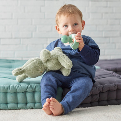 LAPIDOU. Λούτρινο λαγουδάκι Tipidou (πράσινο)