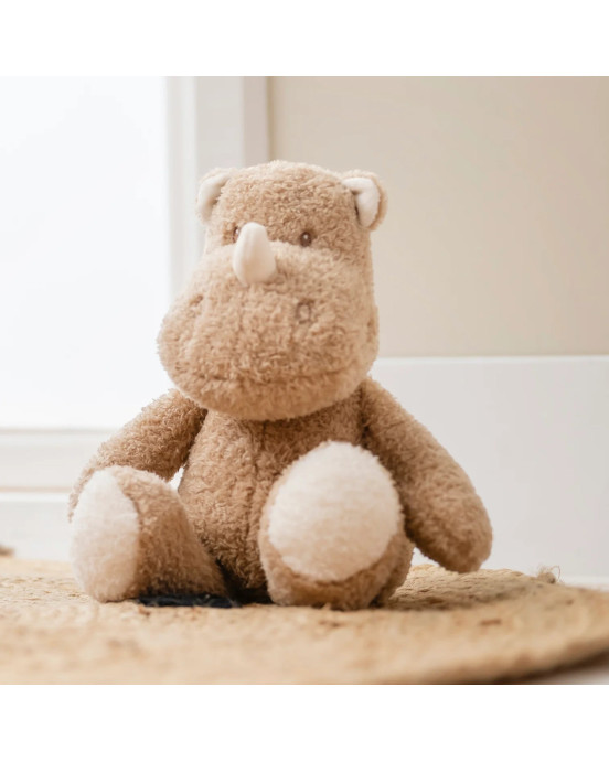 TEDDY. Λούτρινο ρινοκεράκι (καφέ)