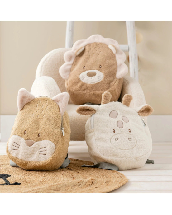 TEDDY. Σακίδιο πλάτης Καμηλοπάρδαλη