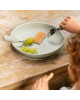 MEALTIME. Σετ παιδικό κουτάλι & πιρούνι από ανοξείδωτο ατσάλι (πράσινο)