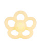 SILICON. Κουδουνίστρα - μασητικό λουλουδάκι (κίτρινο)