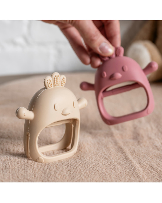 SILICON. Γάντι οδοντοφυΐας (ροζ)