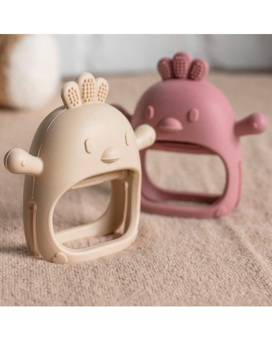 SILICON. Γάντι οδοντοφυΐας (ροζ)