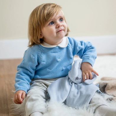 LAPIDOU. Υφασμάτινο ντουντού που φωσφορίζει στο σκοτάδι (γαλάζιο)