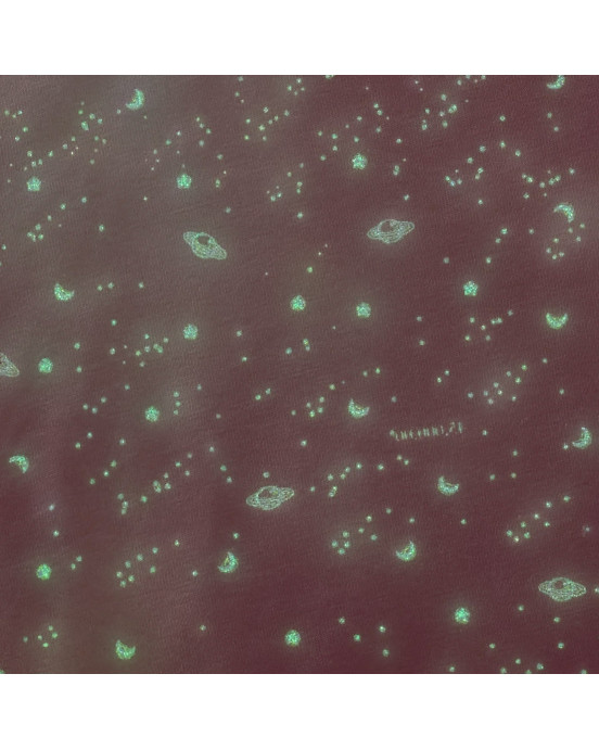 LAPIDOU. Υφασμάτινο ντουντού που φωσφορίζει στο σκοτάδι (ροζ)