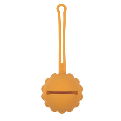 SILICON. Θήκη πιπίλας σιλικόνης (curry)