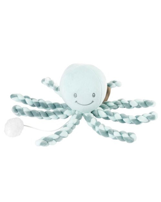 LAPIDOU. Μουσικό Χταπόδι (πετρόλ-απαλό πράσινο)