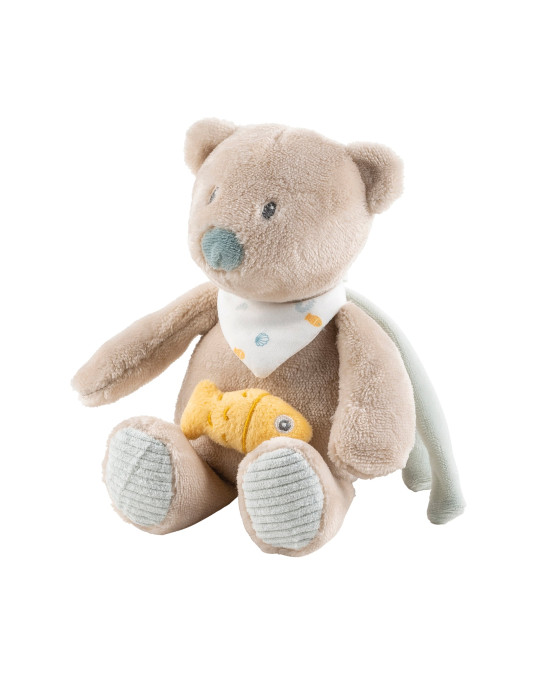 ROMEO, JULES & SALLY. Μουσικό αρκουδάκι μίνι Jules