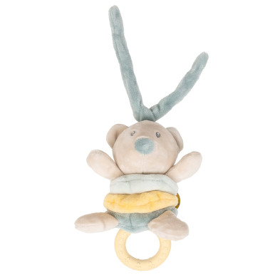 ROMEO, JULES & SALLY. Υφασμάτινο αρκουδάκι με δόνηση