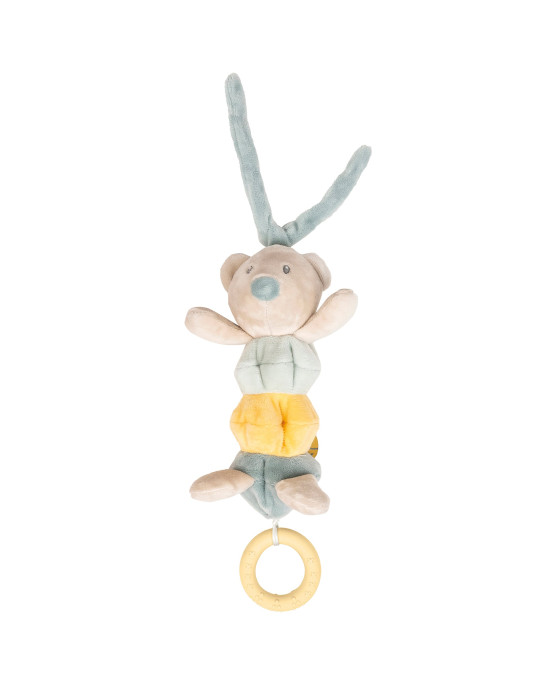 ROMEO, JULES & SALLY. Υφασμάτινο αρκουδάκι με δόνηση