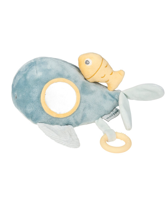 ROMEO, JULES & SALLY. Λούτρινο φαλαινάκι δραστηριοτήτων Sally