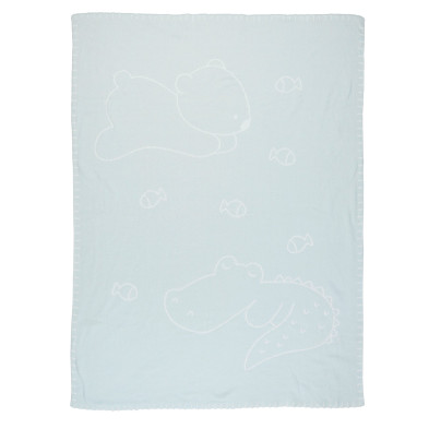 ROMEO, JULES & SALLY. Βρεφικό πλεκτό κουβερτάκι 75x100