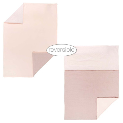 NATTOU PURE. Κουβέρτα κρεβατιού 100Χ135 (ροζ)