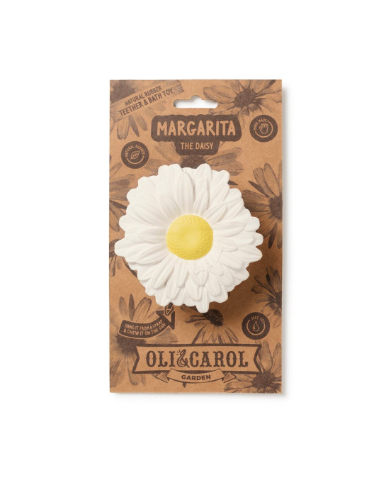 OLI&CAROL. Μασητικό από φυσικό καουκτσούκ Daisy η Μαργαρίτα