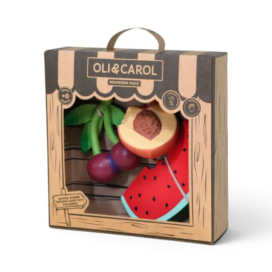 OLI&CAROL. Σετ δώρου με μασητικά Fruit Salad