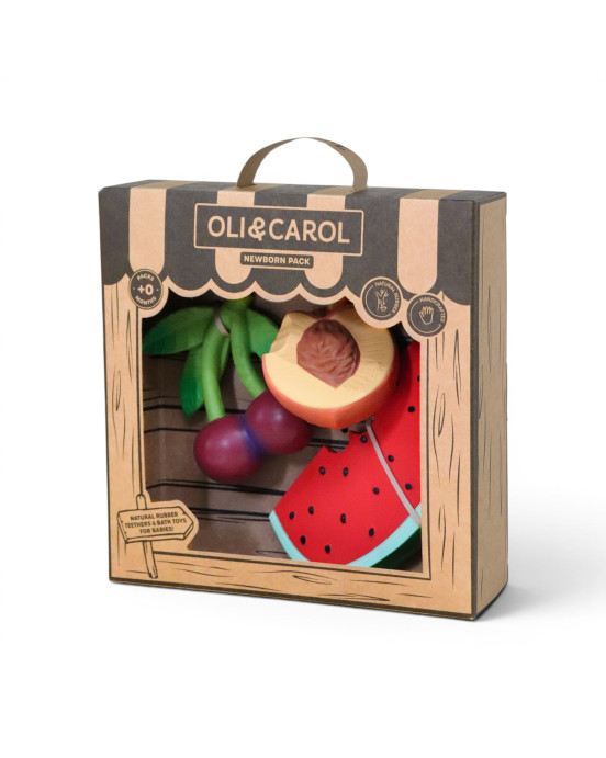 OLI&CAROL. Σετ δώρου με μασητικά Fruit Salad