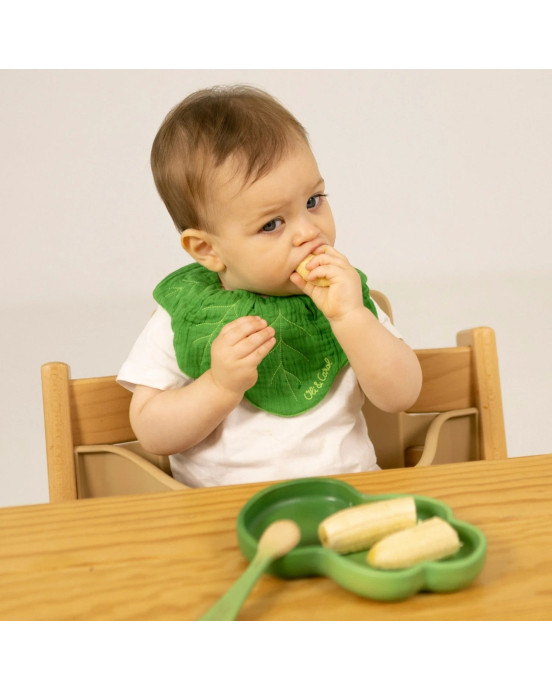 OLI&CAROL. Σετ φαγητού πιάτο-κουτάλι Λαχανίδα