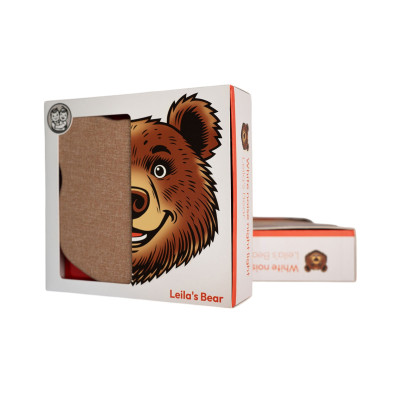 OLLIE&LEILA. Επιτοίχιο φωτιστικό νυχτός με λευκούς ήχους Αρκουδάκι