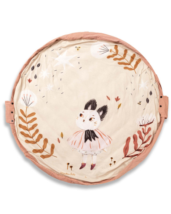 PLAY&GO. Στρώμα παιχνιδιού μαλακό - τσάντα 2 σε 1. Moulin Roty Apres la Pluie