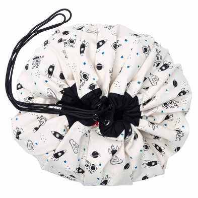 PLAY&GO. Χαλάκι παιχνιδιού - τσάντα 2 σε 1. Διάστημα φωσφορίζον