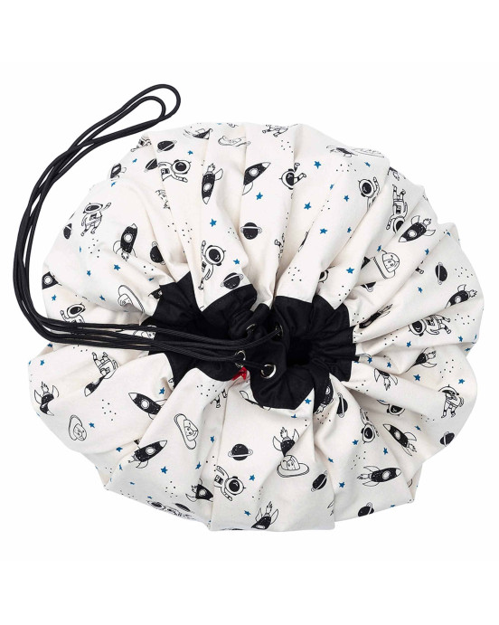 PLAY&GO. Χαλάκι παιχνιδιού - τσάντα 2 σε 1. Διάστημα φωσφορίζον