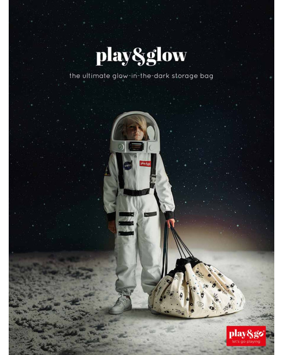 PLAY&GO. Χαλάκι παιχνιδιού - τσάντα 2 σε 1. Διάστημα φωσφορίζον