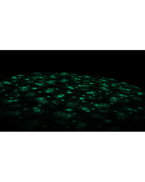 PLAY&GO. Χαλάκι παιχνιδιού - τσάντα 2 σε 1. Διάστημα φωσφορίζον