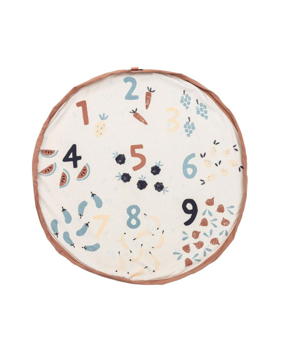 PLAY&GO. Χαλάκι παιχνιδιού - τσάντα 2 σε 1. Veggie numbers