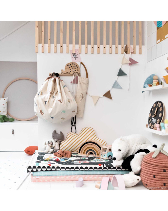 PLAY&GO. Χαλάκι παιχνιδιού - τσάντα 2 σε 1. Αυτοκίνητα