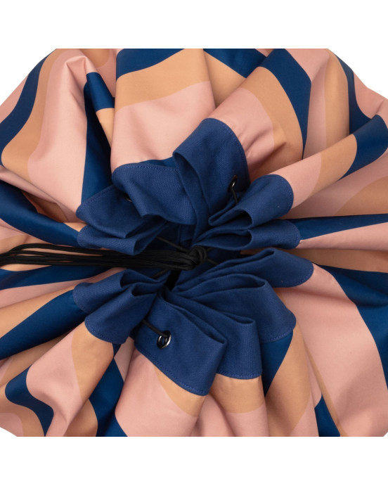 PLAY&GO. Χαλάκι παιχνιδιού - τσάντα 2 σε 1. Outdoor Mokka Stripes