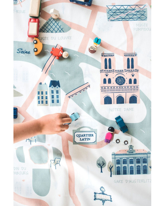 PLAY&GO. Χαλάκι παιχνιδιού - τσάντα 2 σε 1. Paris Map