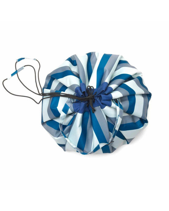 PLAY&GO. Χαλάκι παιχνιδιού - τσάντα 2 σε 1. Outdoor Blue/Green Stripes