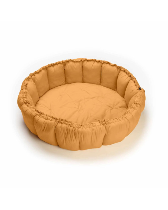 PLAY&GO. Στρώμα παιχνιδιού μαλακό - βρεφική φωλιά - τσάντα 3 σε 1. Mustard