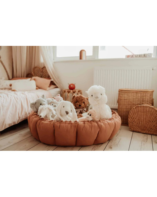 PLAY&GO. Στρώμα παιχνιδιού μαλακό - βρεφική φωλιά - τσάντα 3 σε 1. Tawny Brown