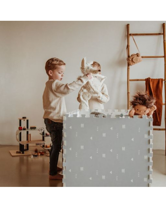 PLAY&GO. Στρωματάκι-παζλ διπλής όψης - κουτί αποθήκευσης - Δρόμος