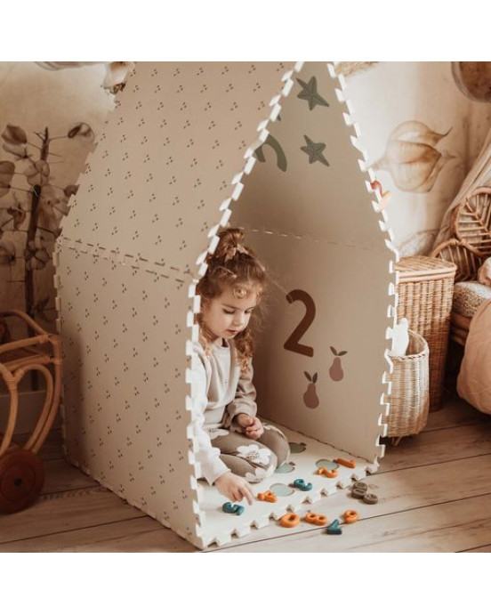 PLAY&GO. Στρωματάκι-παζλ διπλής όψης - κουτί αποθήκευσης - Αριθμοί