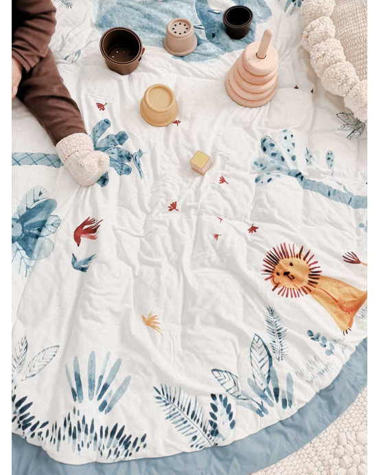 PLAY&GO. Στρώμα παιχνιδιού μαλακό  - τσάντα 2 σε 1. Moulin Roty Baobab