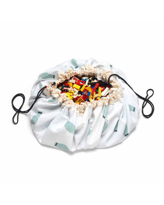 PLAY&GO. Χαλάκι παιχνιδιού - τσάντα 2 σε 1. Trainmap/bears