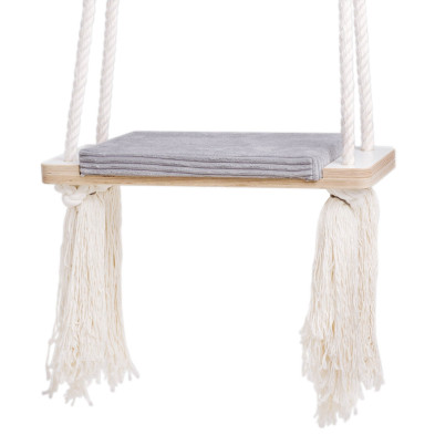PLUSH NEST. Παιδική κούνια Gray