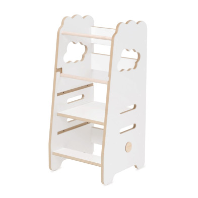 PLUSH NEST. Ξύλινος πύργος εκμάθησης 2 επιπέδων Cloud Wooden Play