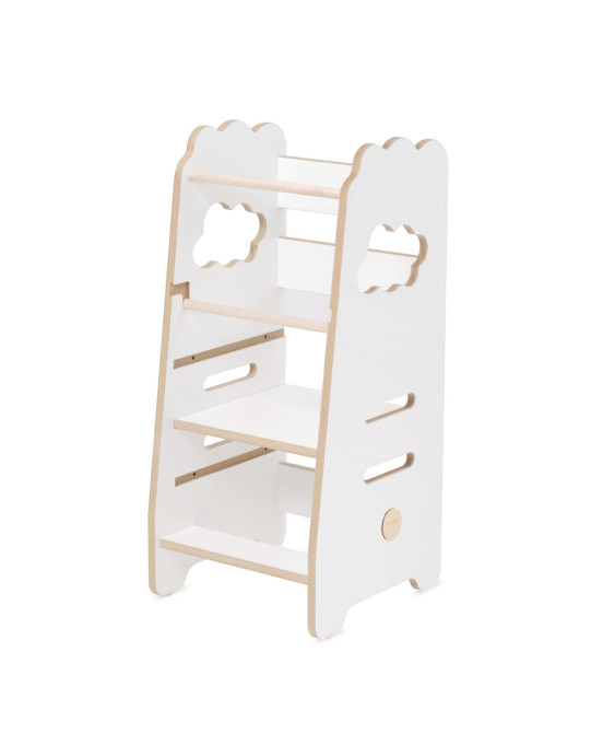 PLUSH NEST. Ξύλινος πύργος εκμάθησης 2 επιπέδων Cloud Wooden Play