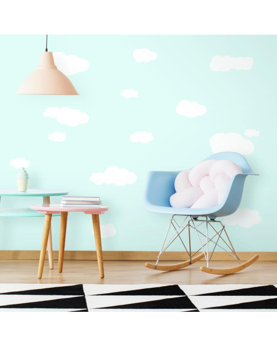 RoomMates. Αυτοκόλλητα τοίχου Σύννεφα λευκά.
